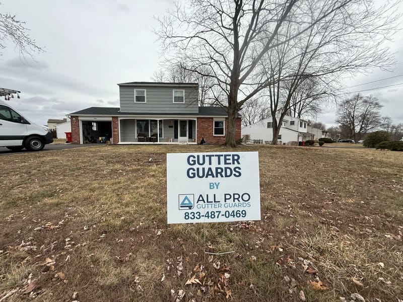 All Pro Gutter Guards gutter guard installation in Westminster, MD