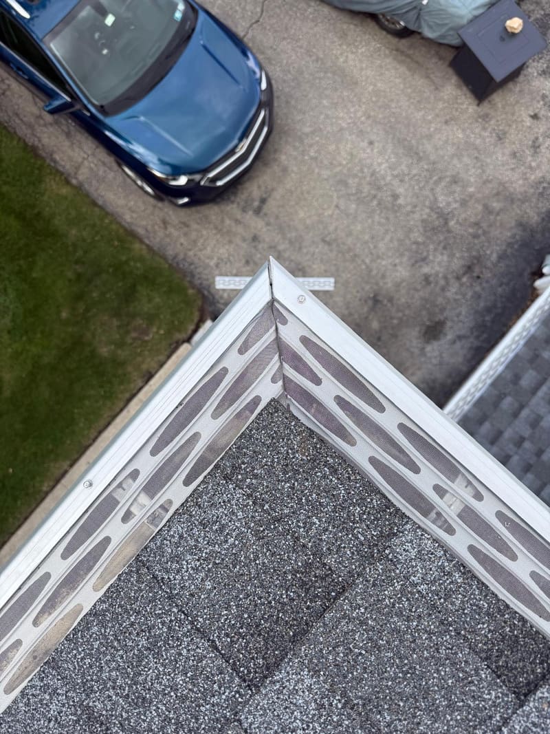 All Pro Gutter Guards installation