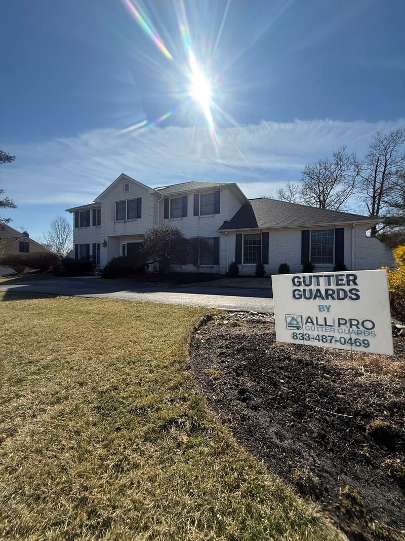 All Pro Gutter Guards gutter guard installation in Annapolis, MD