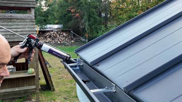 All Pro Gutter Guards installation