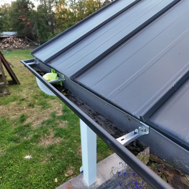 All Pro Gutter Guards installation