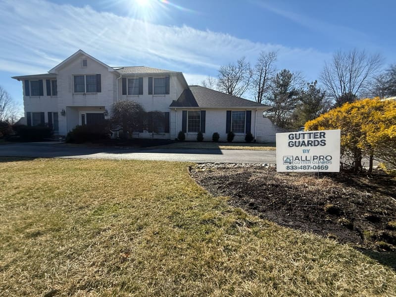 All Pro Gutter Guards gutter guard installation in Hunt Valley, MD