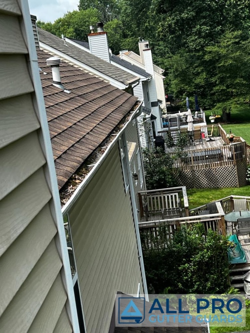 west chester gutter guard replacement